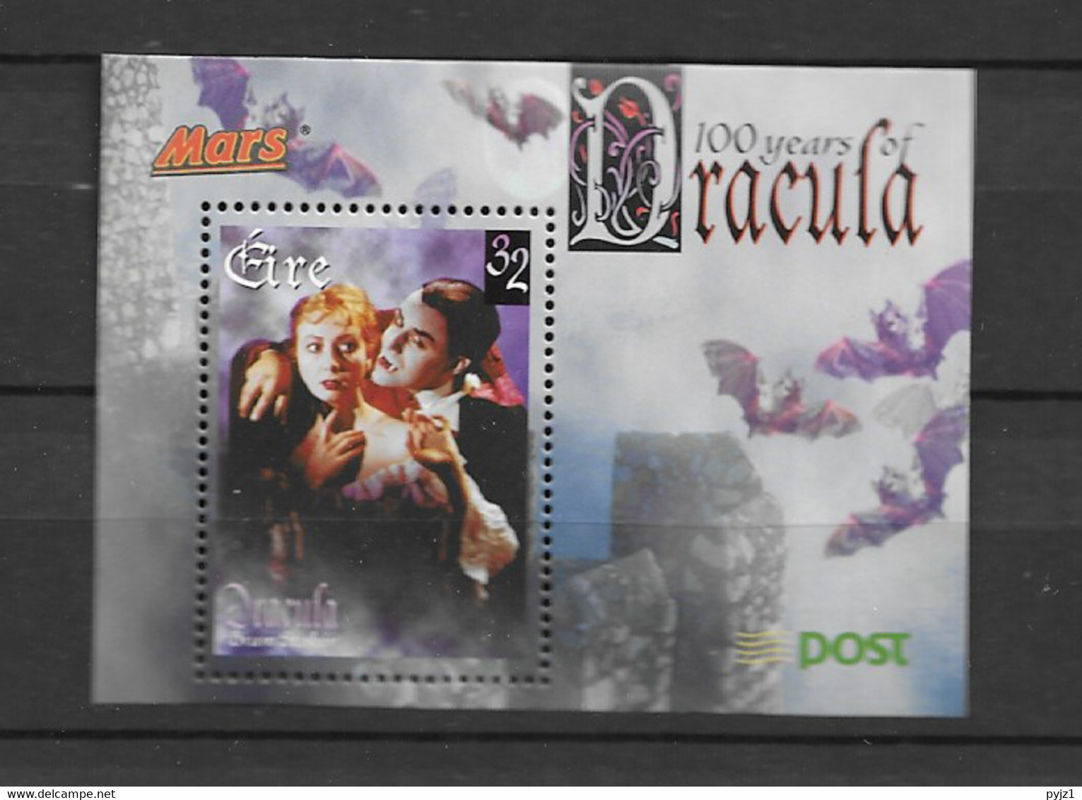 1997 MNH Ireland, Michel Block 24 Postfris** - Unused Stamps