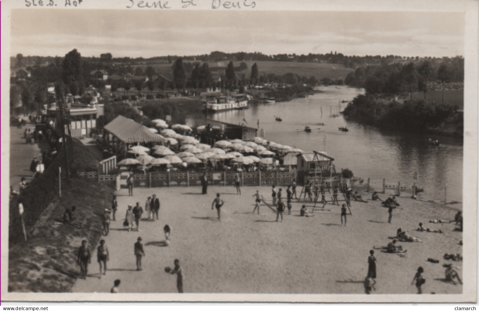 SEINE SAINT DENIS-Gournay Sur Marne-La Plage Et Promenade Hermann Regnier - - Gournay Sur Marne