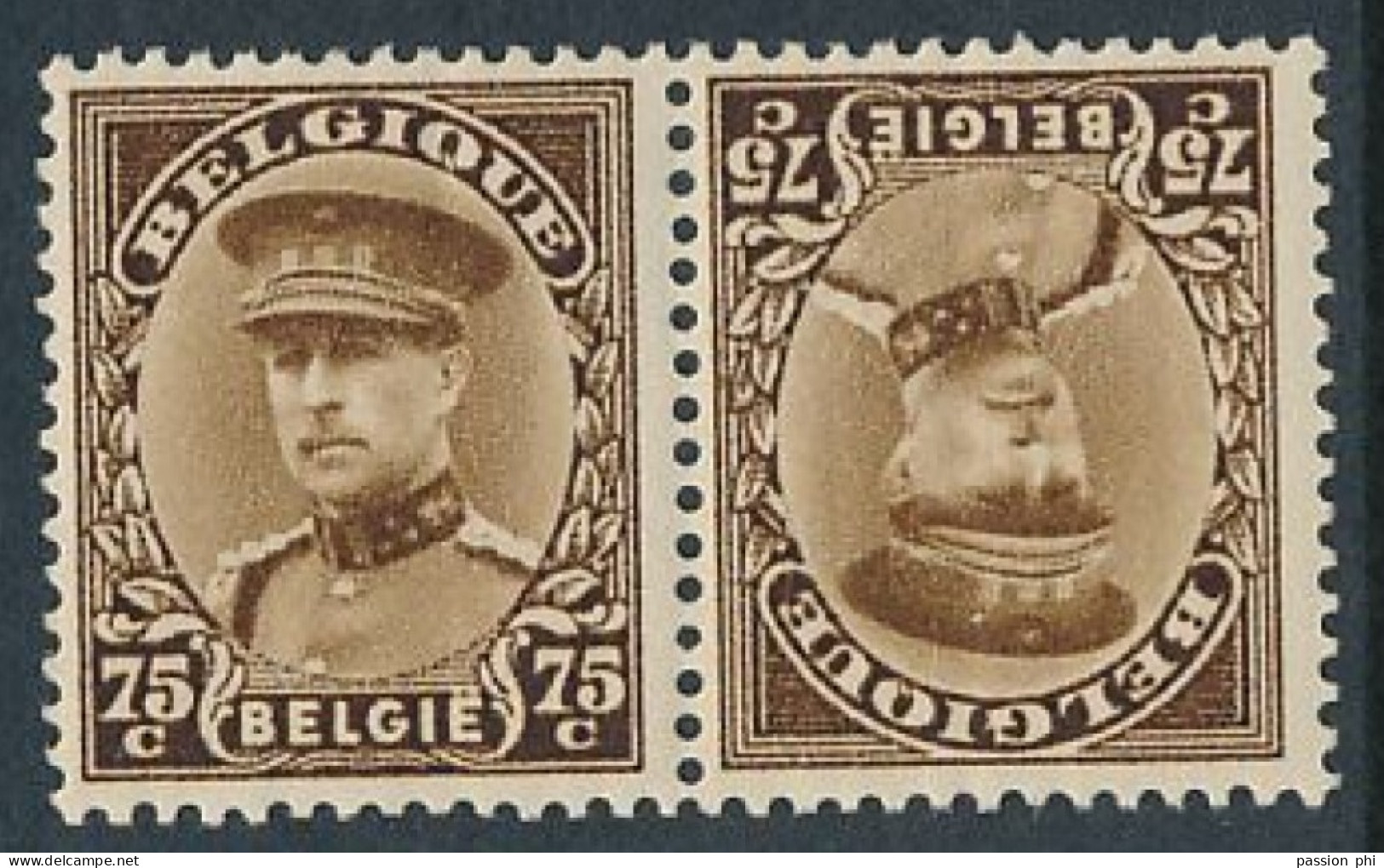 BELGIUM BELGIQUE COB KP15 MNH - Tête-bêche [KP] & Interpanneaux [KT]