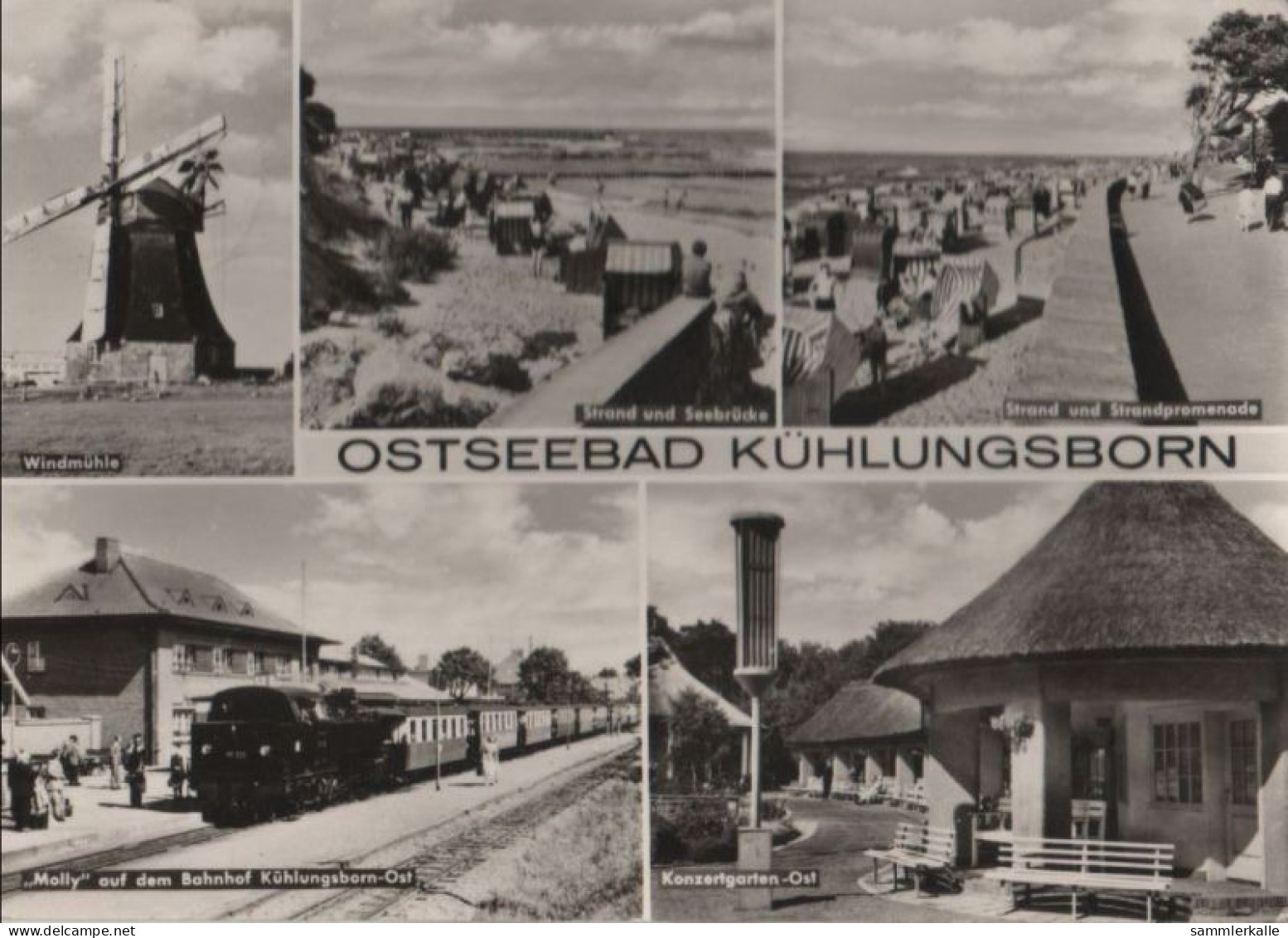 50935 - Kühlungsborn - U.a. Windmühle - 1971 - Kuehlungsborn
