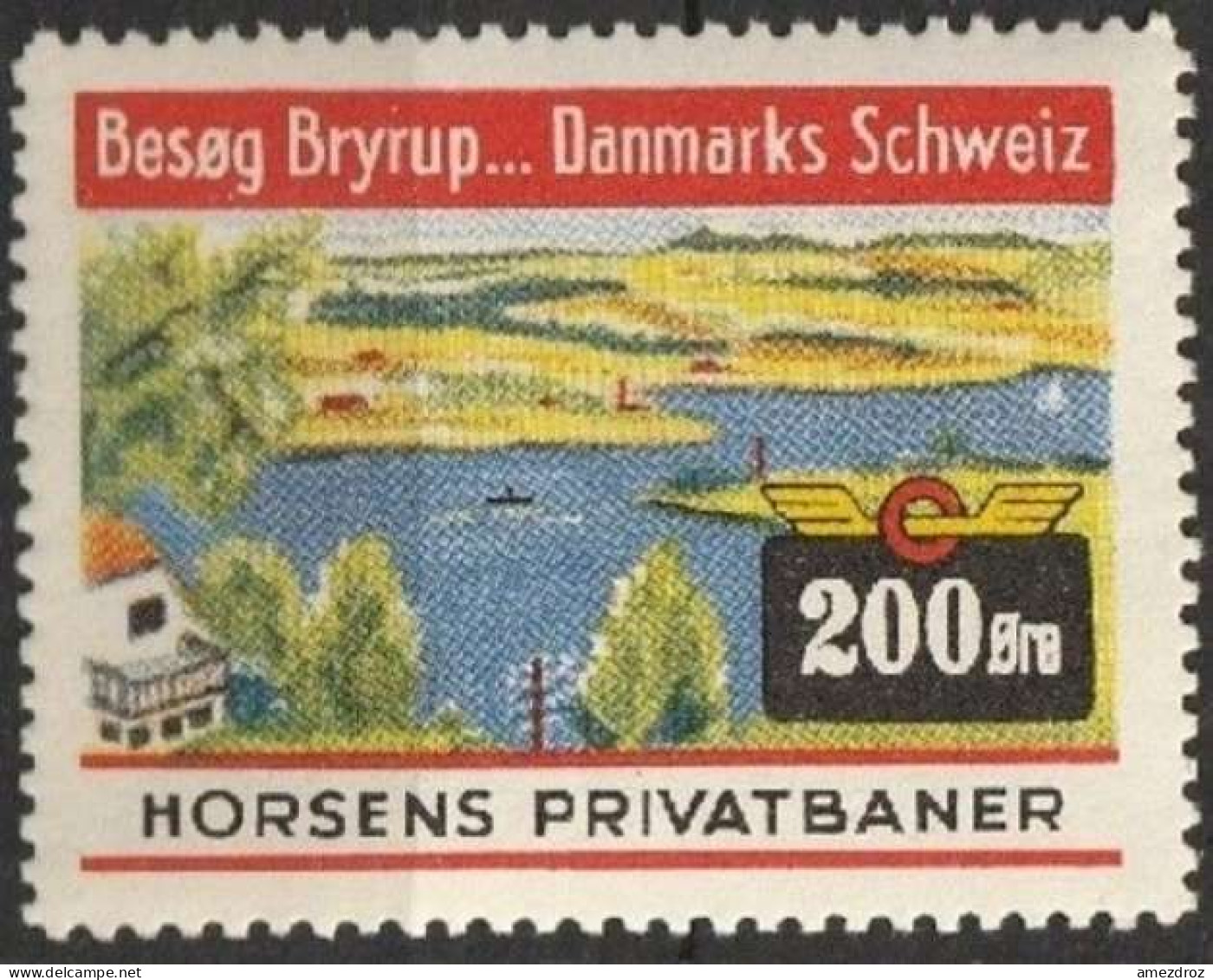 Chemin De Fer Danois ** - Dänemark Railway Eisenbahn Horsens Privatbaner  (A1) - Postpaketten