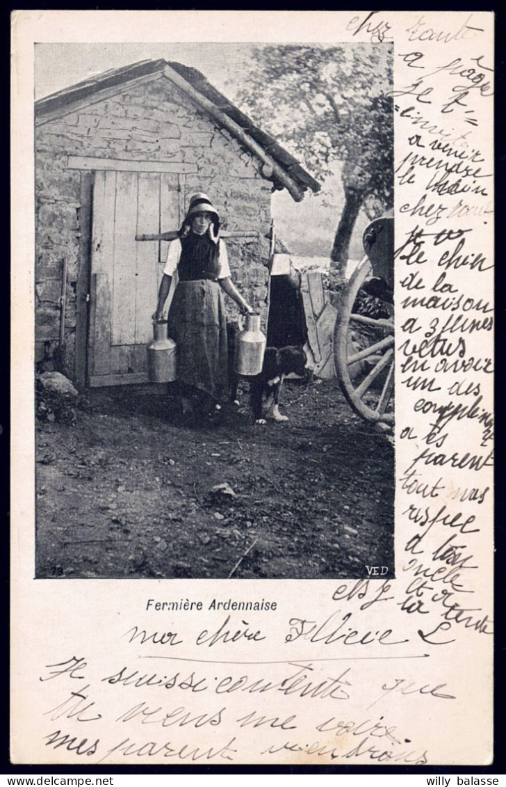 +++ CPA - FERMIERE ARDENNAISE - Laitière  // - Farms