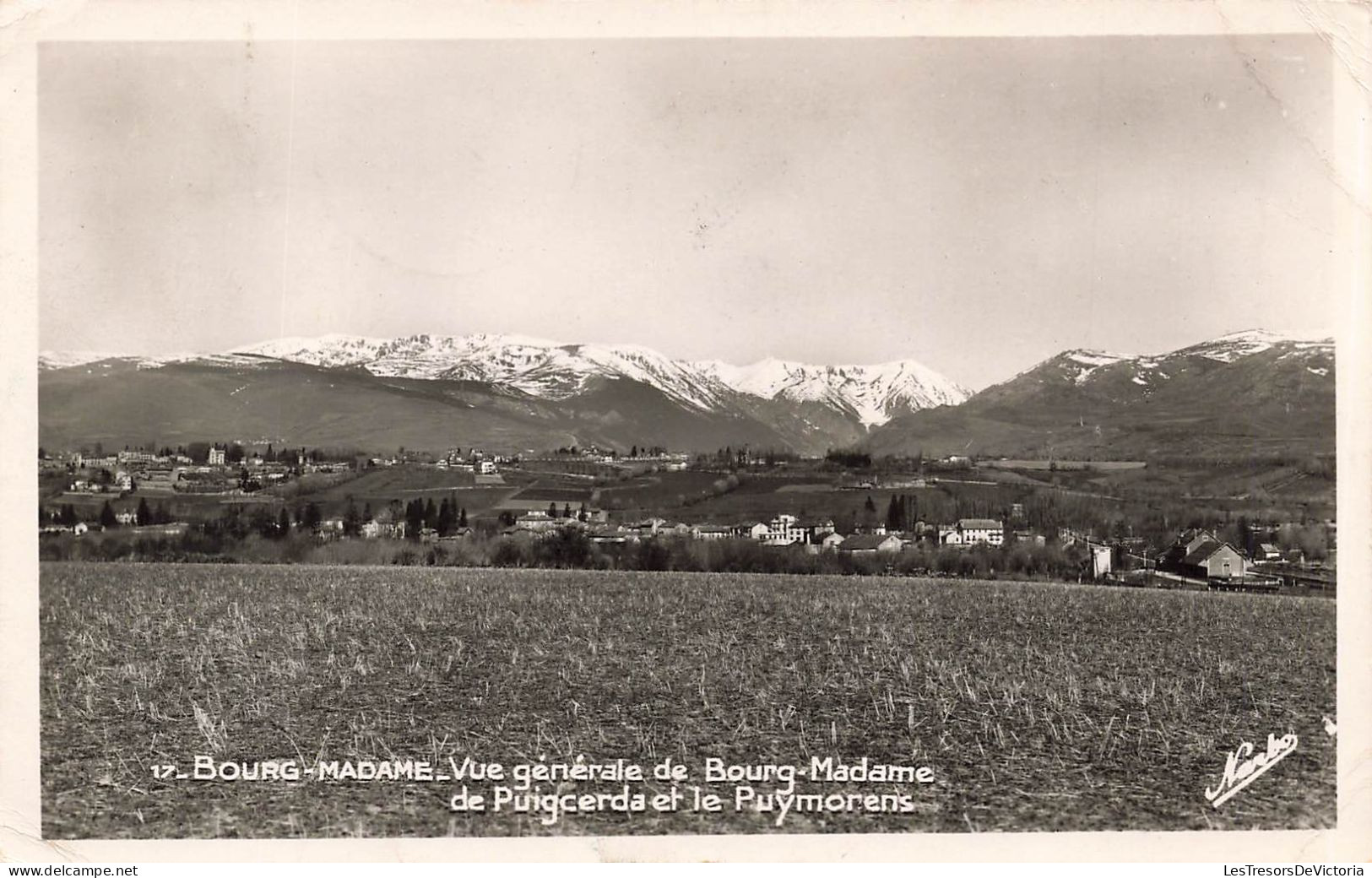 FRANCE - Bourg Madame (Pyr Or) - Vue Générale De Bourg Madame De Puigeerda Et Puymorens - Carte Postale Ancienne - Prades