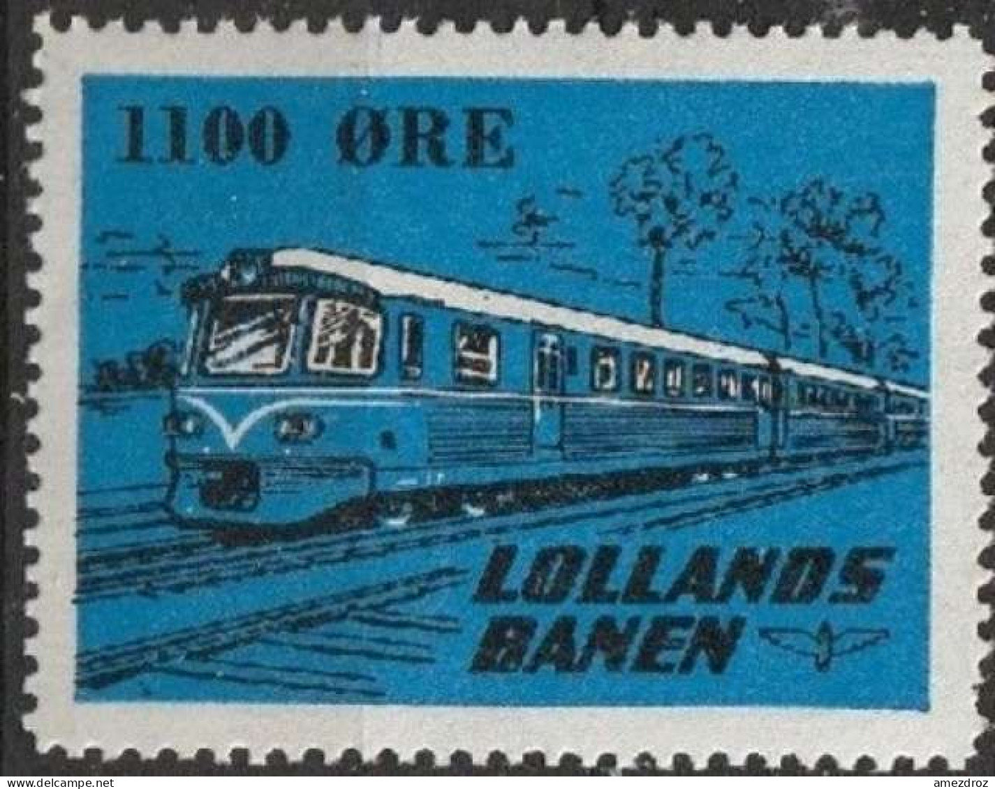 Chemin De Fer Danois ** - Dänemark Railway Eisenbahn Lollands Banen  (A1) - Paquetes Postales