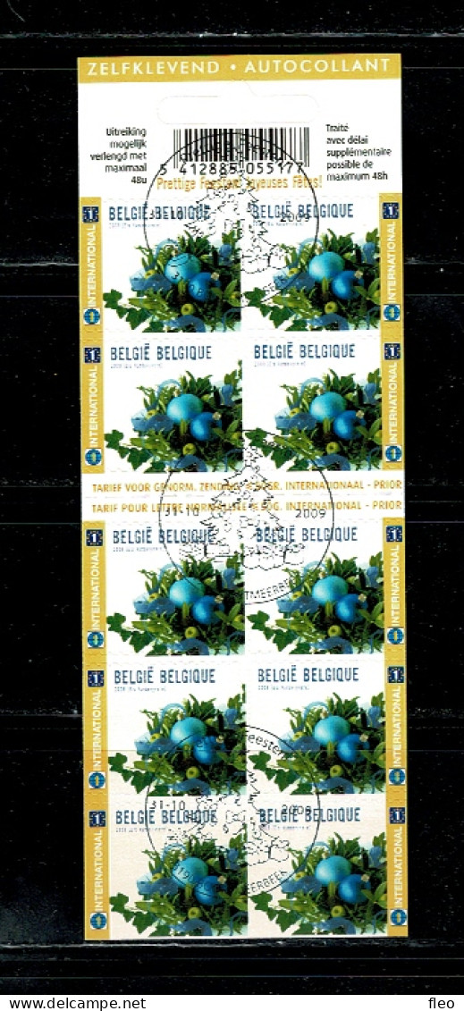 2009 B108 (3981) Postfris Met 1édag Stempel : HEEL MOOI ! MNH Avec Cachet 1er Jour : Noél é Nieuwjaar - 1997-… Permanent Validity [B]