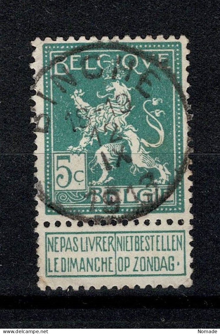 Belgique 1912 COB 110 Belle Oblitération BINCHE - 1912 Pellens