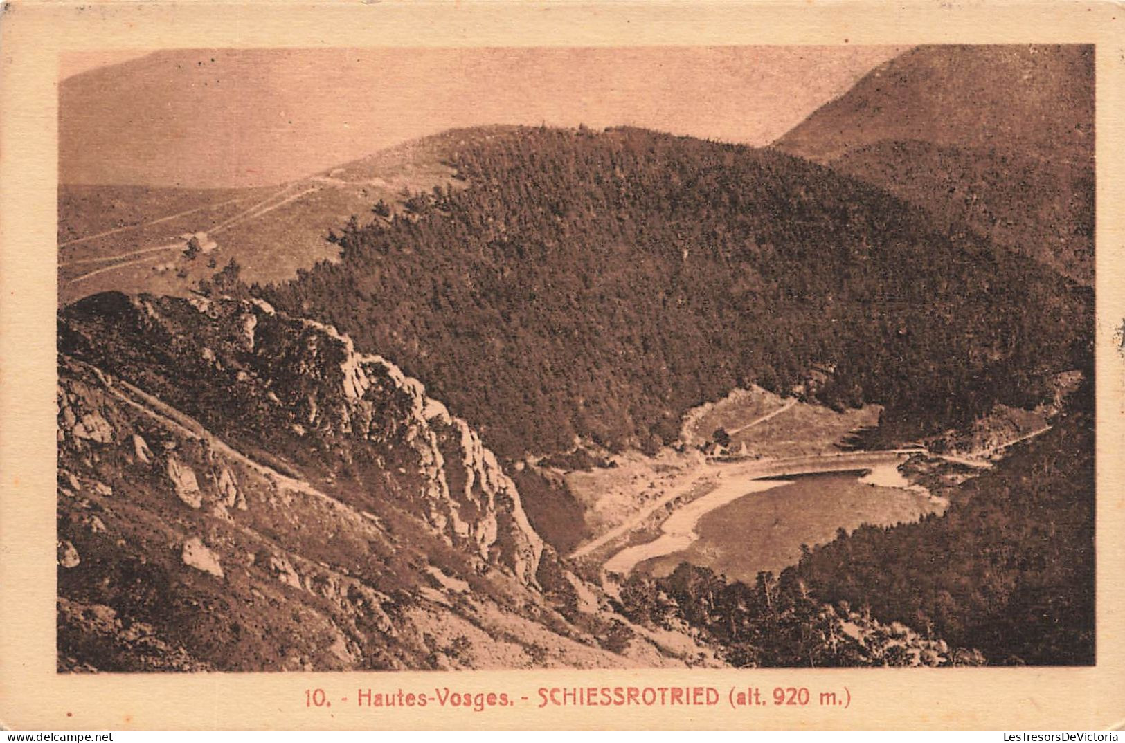 FRANCE - Hautes Vosges - Schiessrotried (alt 920m) - Vue Générale - Carte Postale Ancienne - Otros & Sin Clasificación