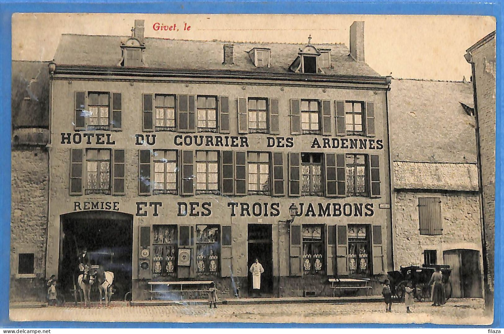 08 - Ardennes - Givet - Hotel Du Courrier Des Ardennes (N15455) - Givet