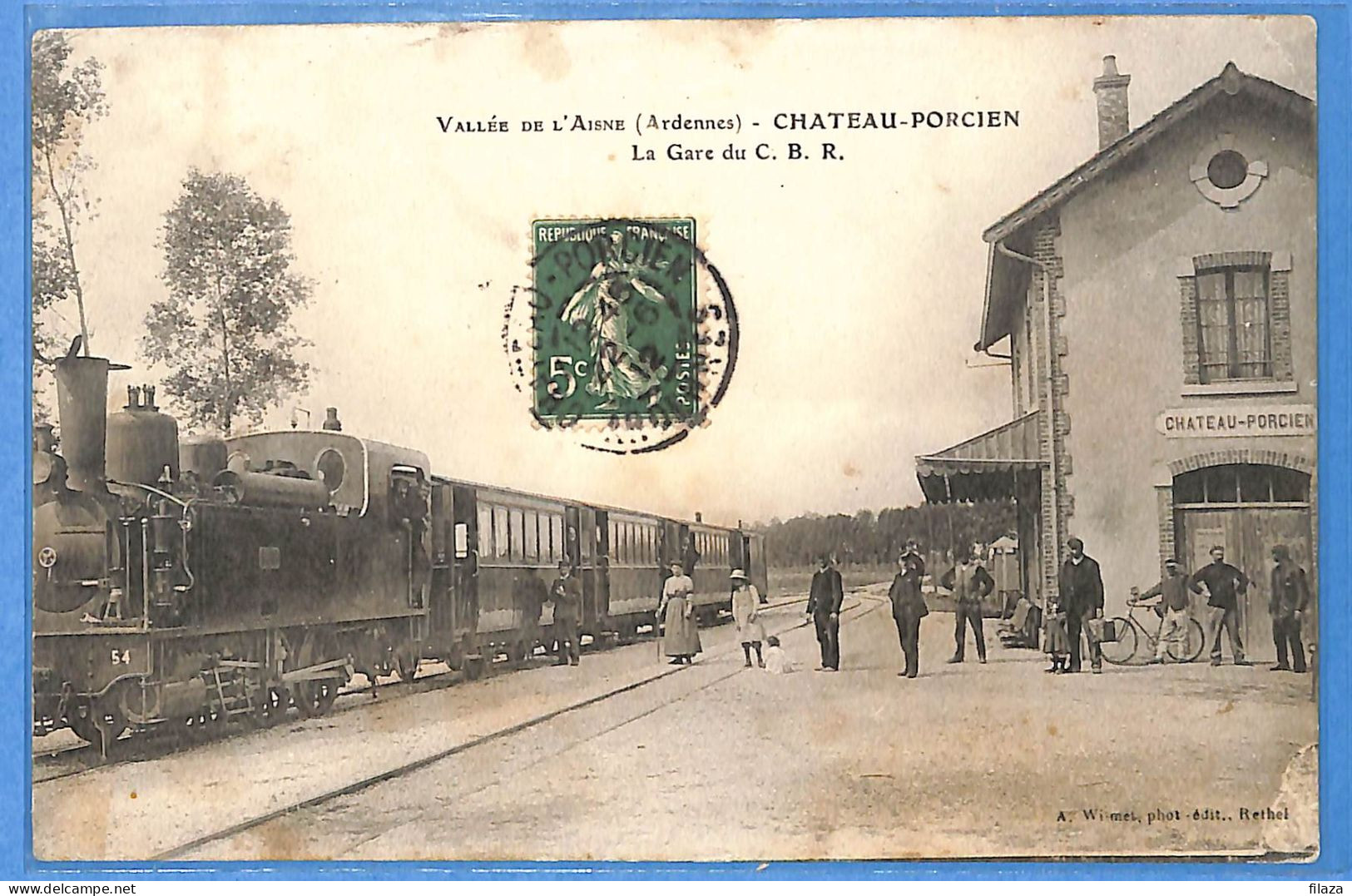 08 - Ardennes - Chateau Porcien - La Gare (N15458) - Chateau Porcien