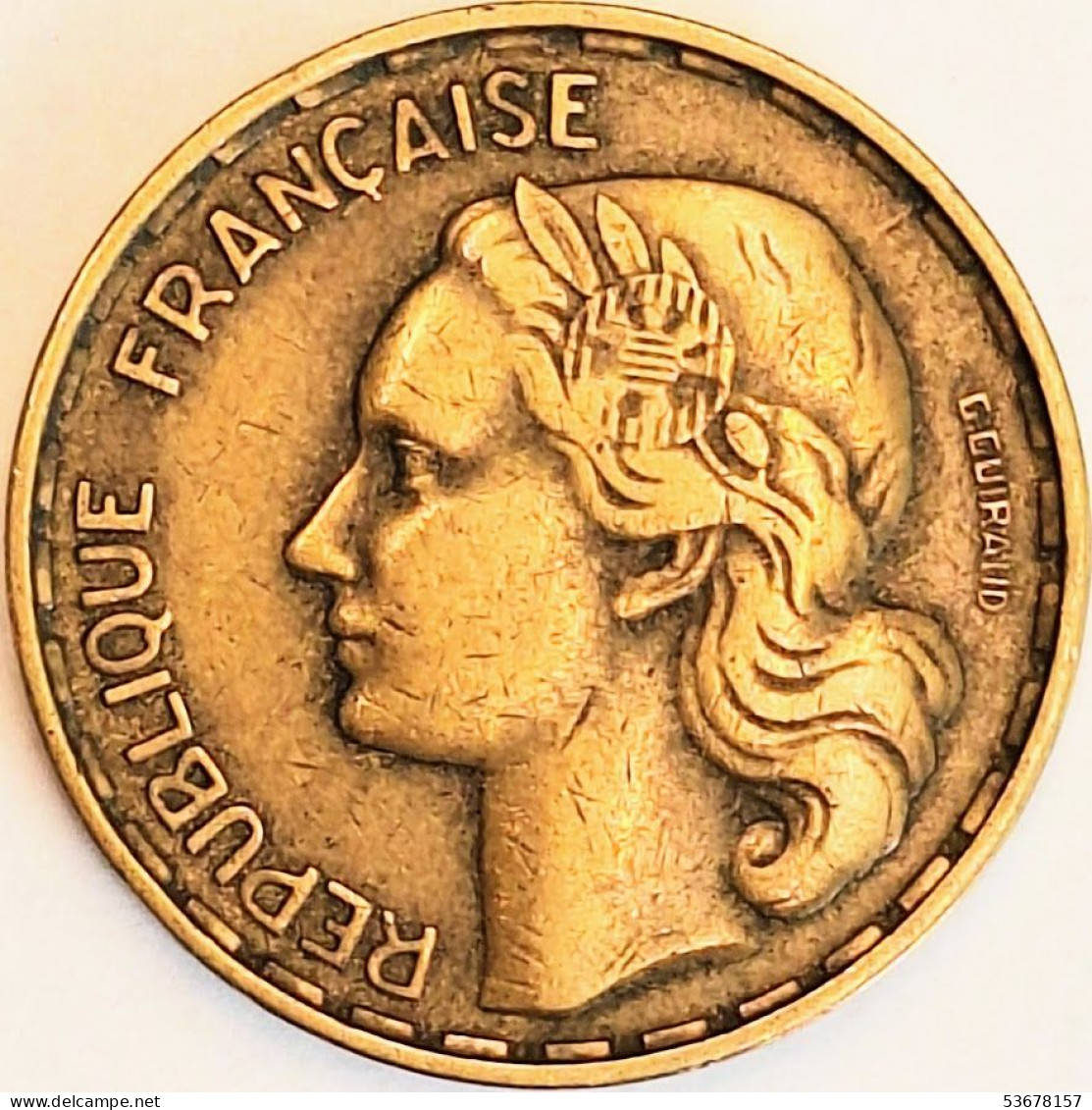 France - 50 Francs 1952, KM# 918.1 (#4162) - 50 Francs