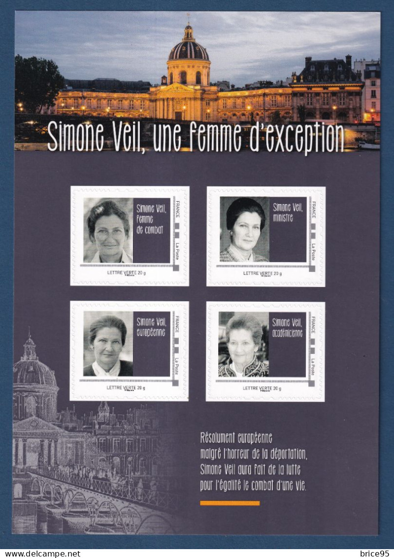 France - Collector - Simone Veil, Une Femme D'exception - Neuf Sans Charnière ** - 2018 - Collectors