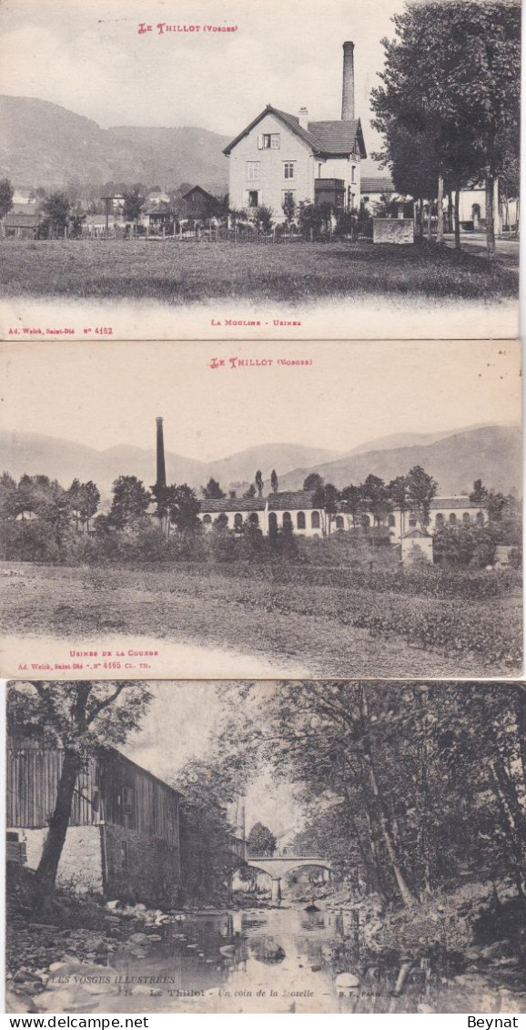 88 LE THILLOT 3 CARTES - Le Thillot