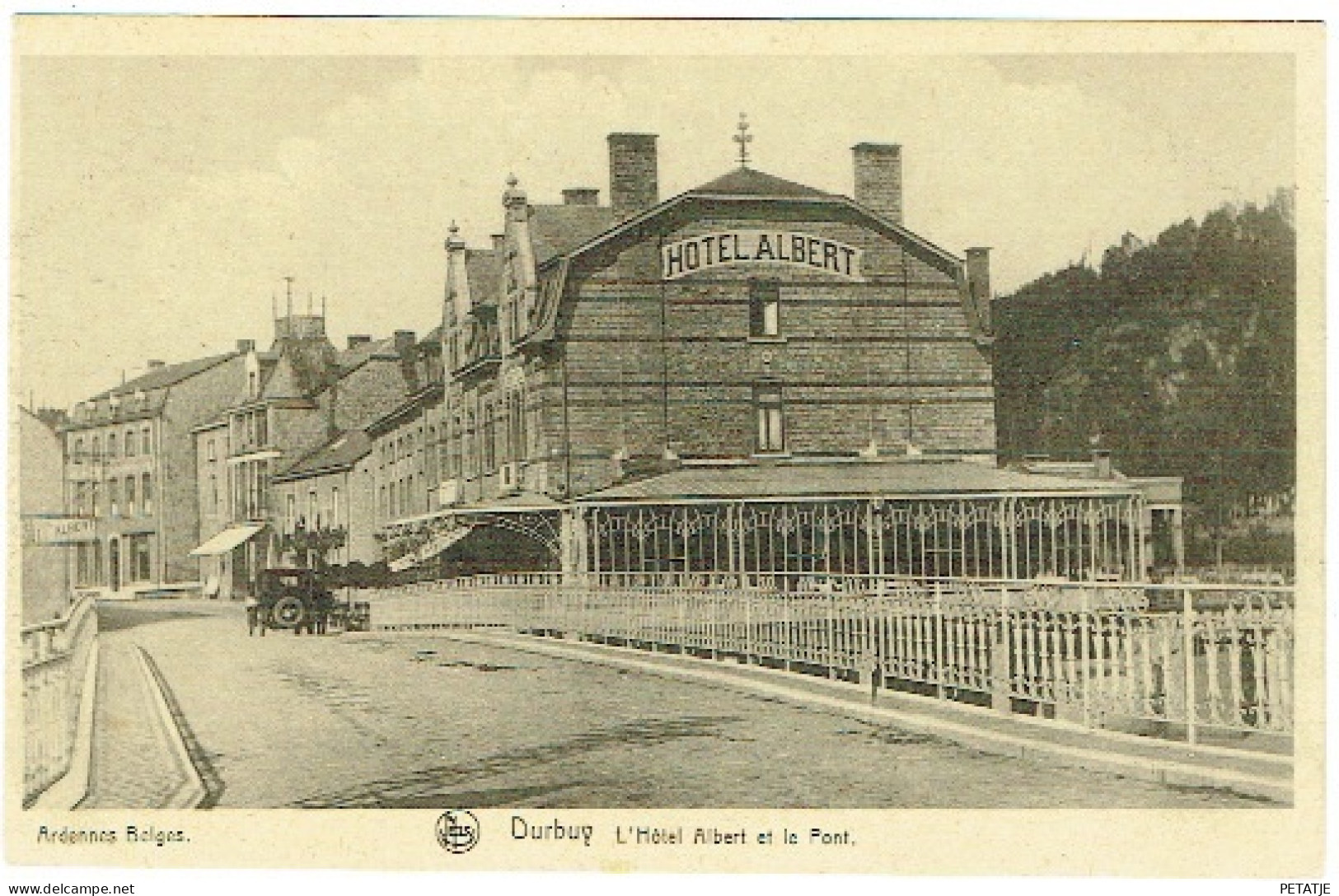 Durbuy , L'Hôtel Albert - Durbuy