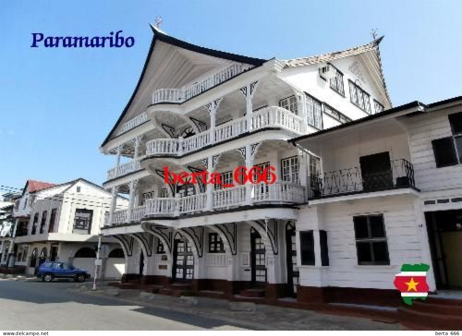 Suriname Paramaribo UNESCO New Postcard - Suriname