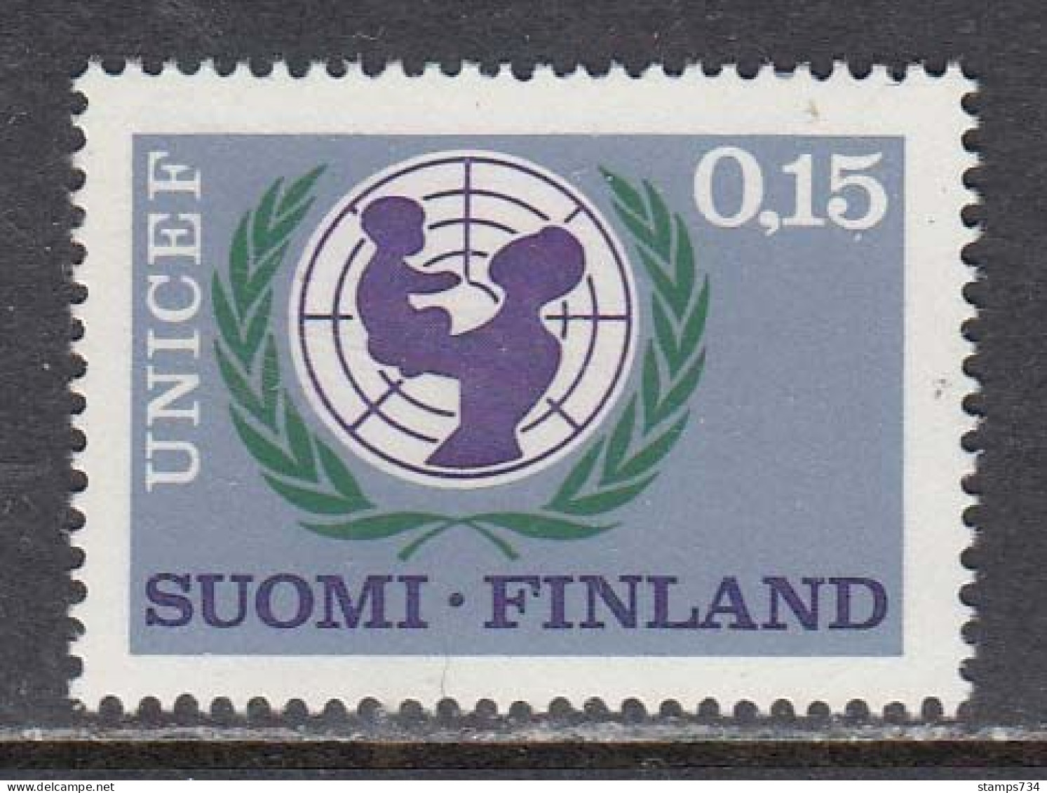 Finland 1966 - 20 Years UNICEF, Mi-Nr. 617, MNH** - Ungebraucht