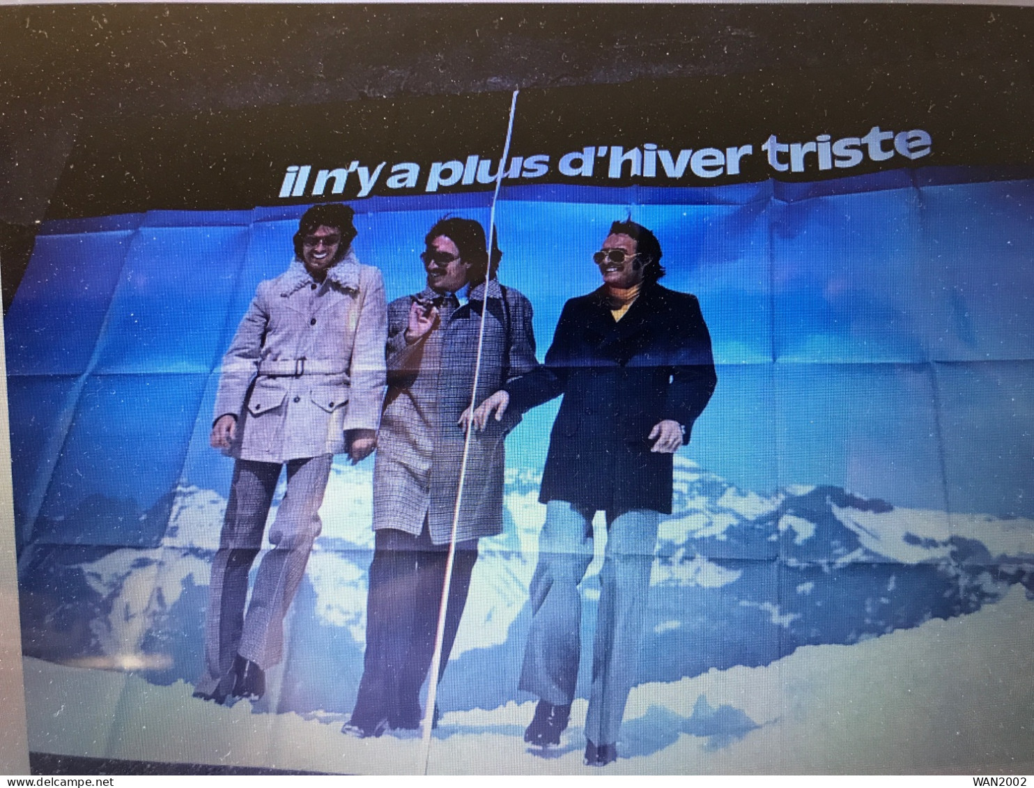 Affiche Publicitaire GAILLARD 1973 Il N Y A Plus D Hiver Triste HABITS - Manifesti & Poster