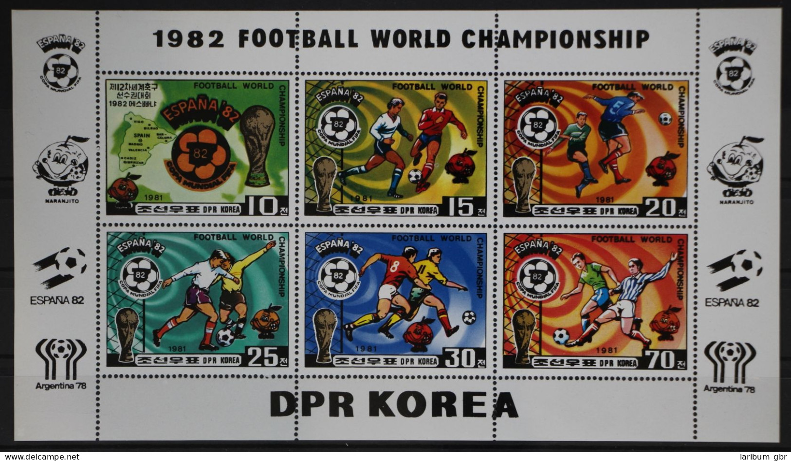 Korea Kleinbogen 2099-2104 Postfrisch Fußball #GC469 - Corea Del Sur