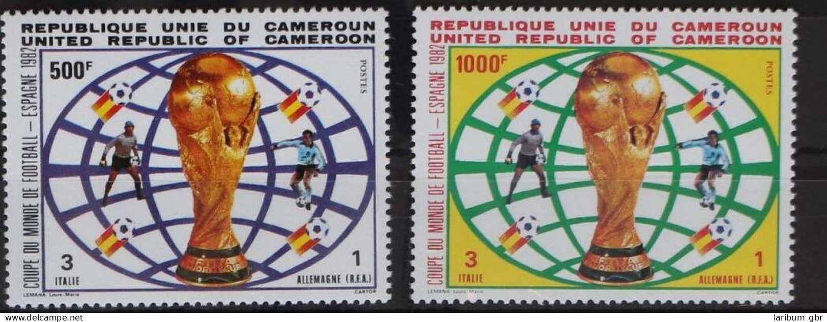 Kamerun 993-994 Postfrisch Fußball #GC496 - Kameroen (1960-...)