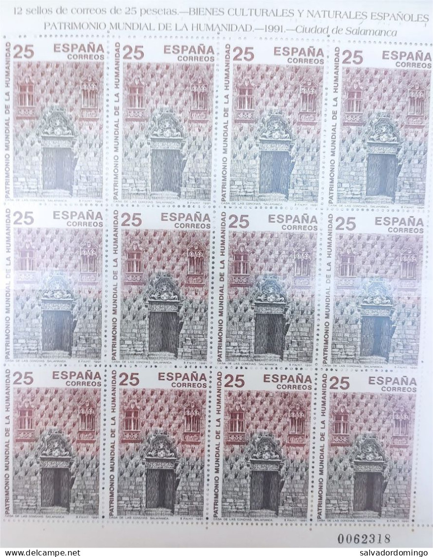 Patrimonio Mundial De La Humanidad, 1991, 4 Blocks Y 4 Hojas - Blocks & Sheetlets & Panes