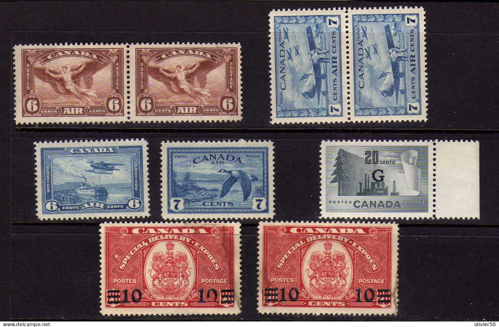 Canada -  Poste Aerienne - Express - Service - Neufs/*/sg - Airmail