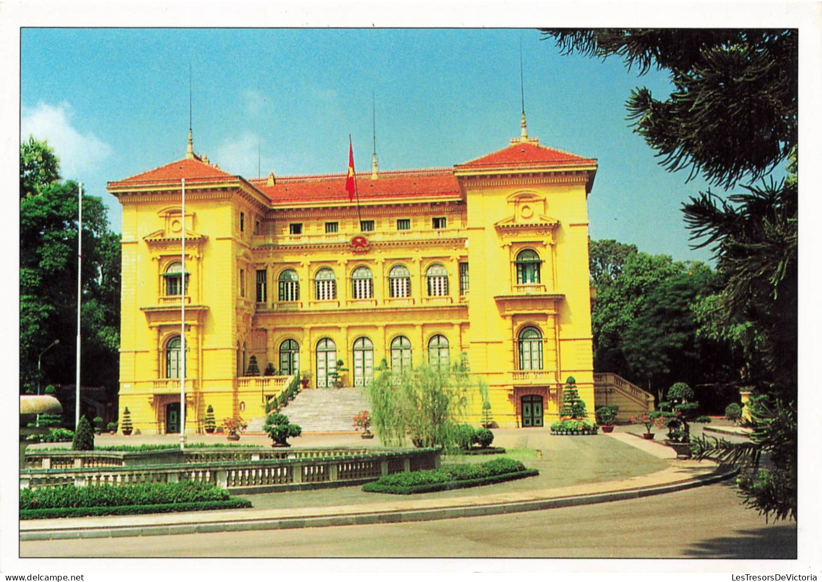 VIET-NAM - Hà Nội - Xưa Và Nay - Palais Présidentiel - Carte Postale - Vietnam