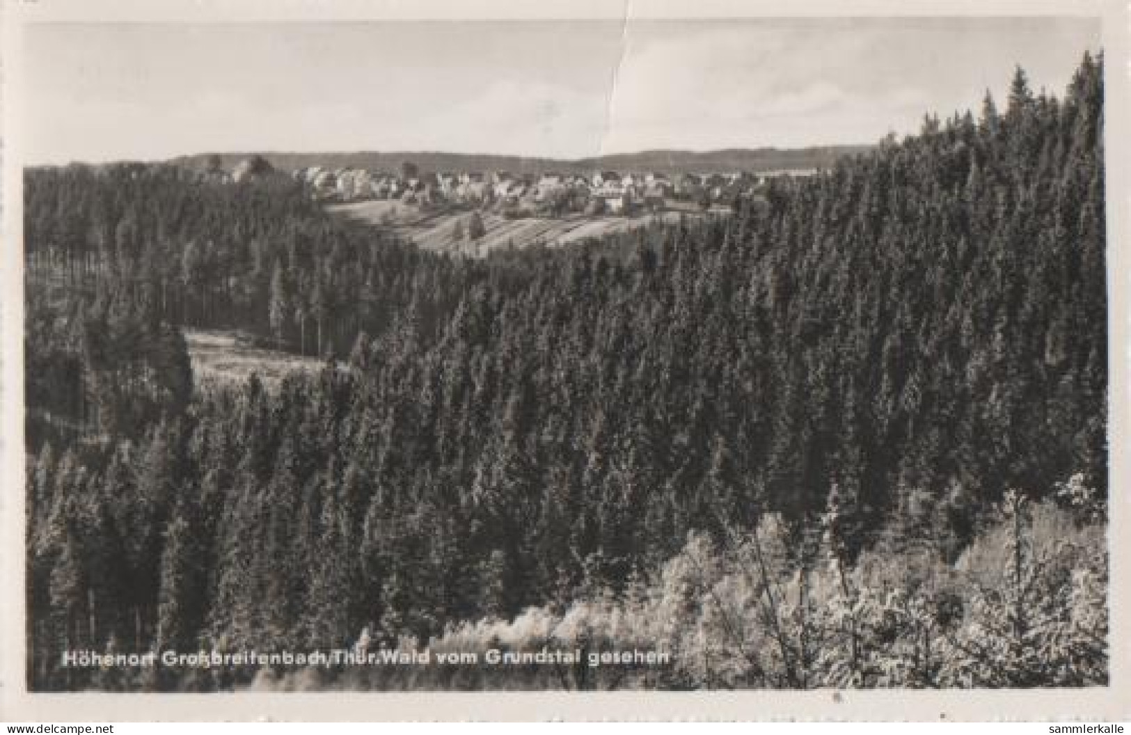 13877 - Grossbreitenbach Vom Grundtal - Ca. 1955 - Arnstadt