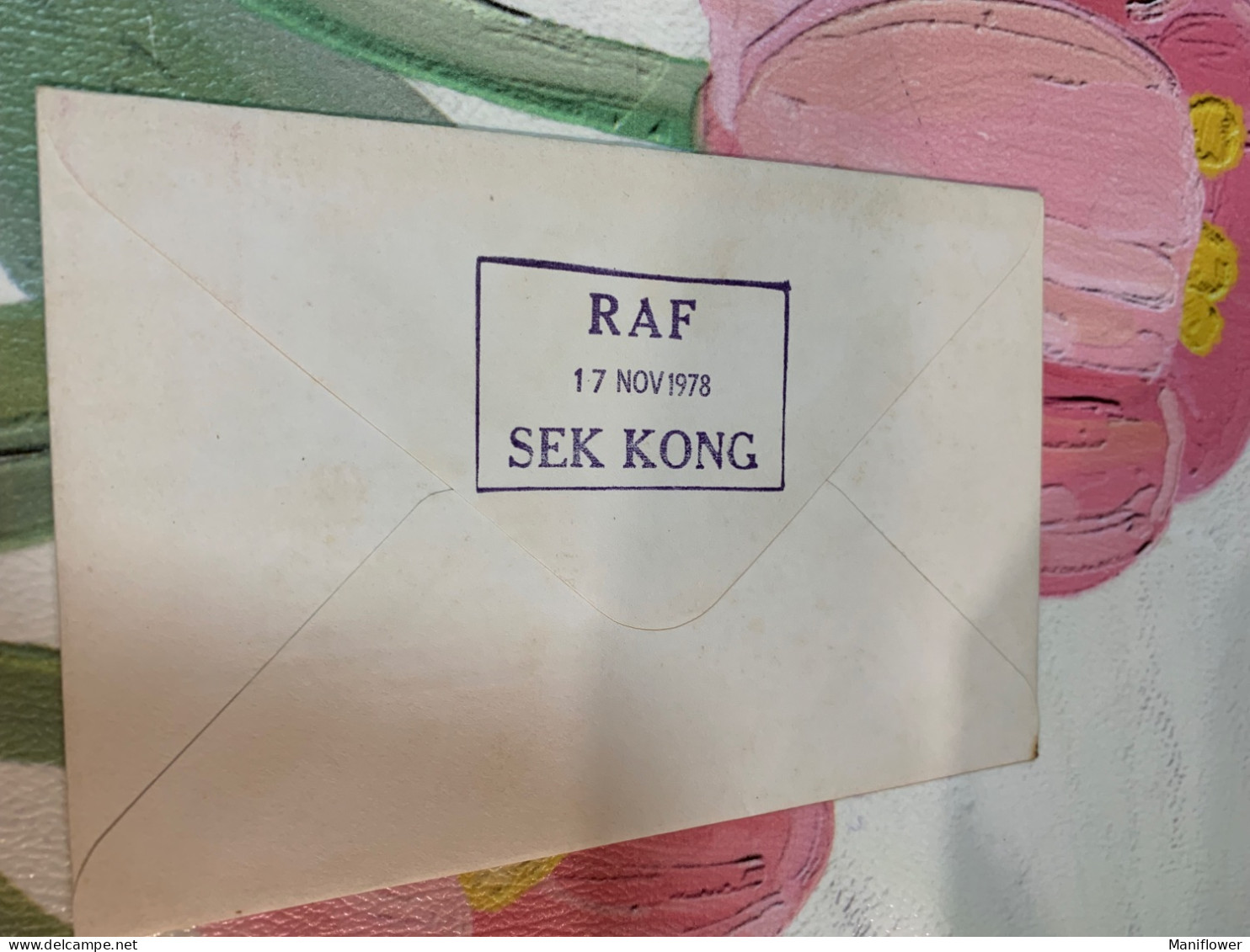 Hong Kong Stamp 1978 RAF Sek Kong Cover - Ongebruikt