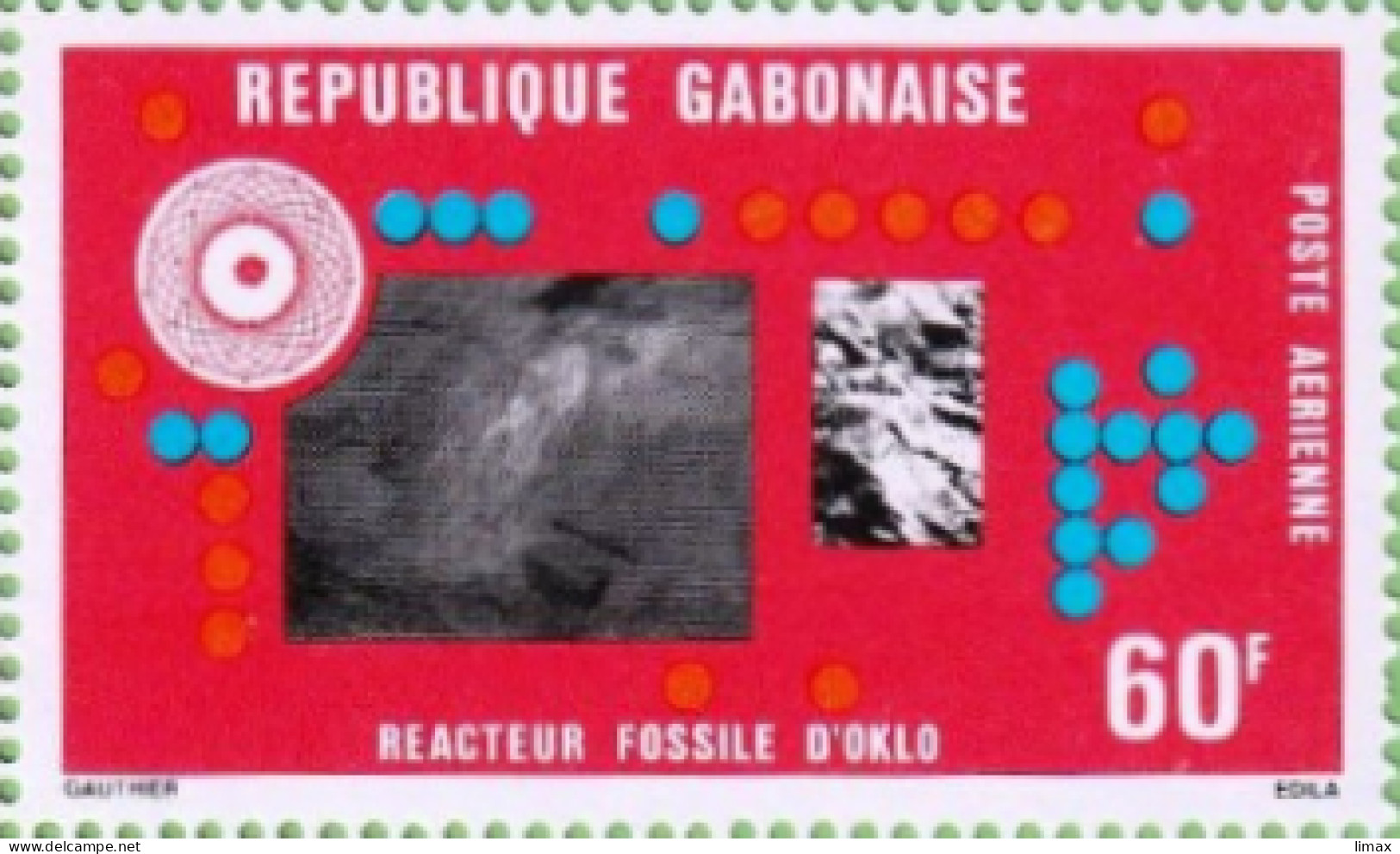 Naturreaktor Oklo Kritikalität Uran 235 Plutonium Kernspaltung Isotope Radioaktivität Fossil Gabun - Gabón (1960-...)