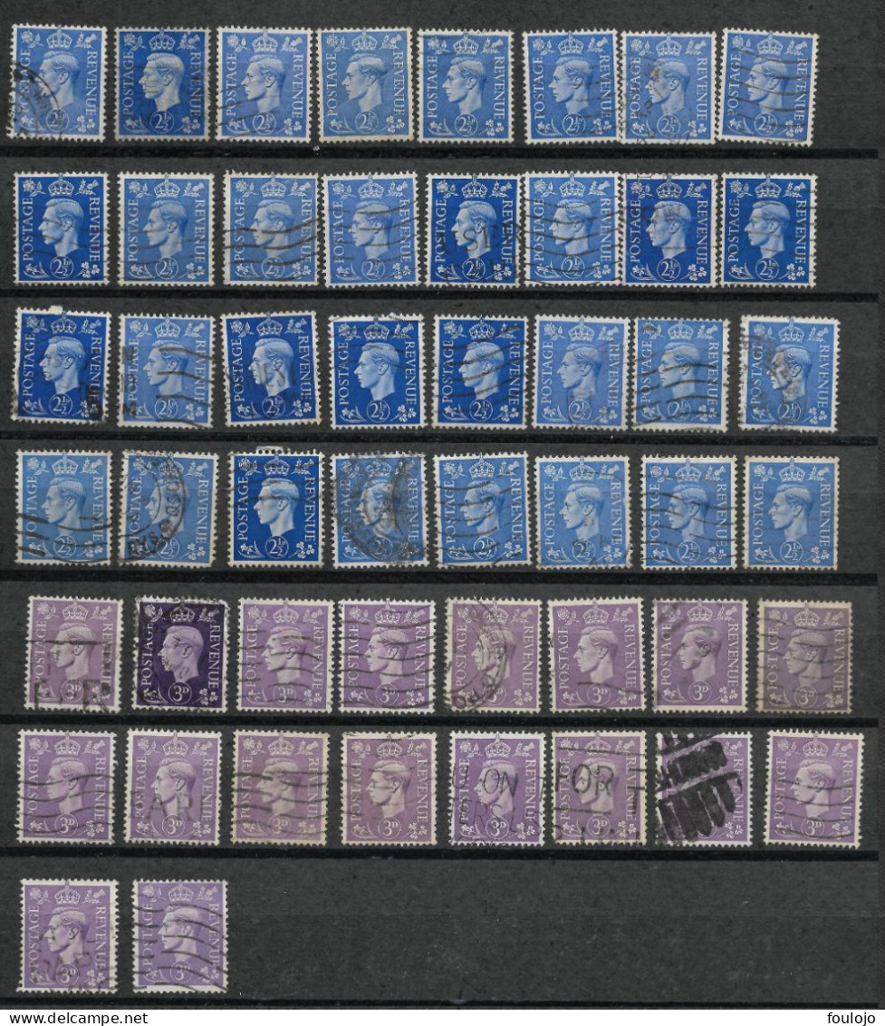 209/214 (190 Stamps) 251/255 (32 Stamps) Used  (Look At The 4 Scans) - Usati