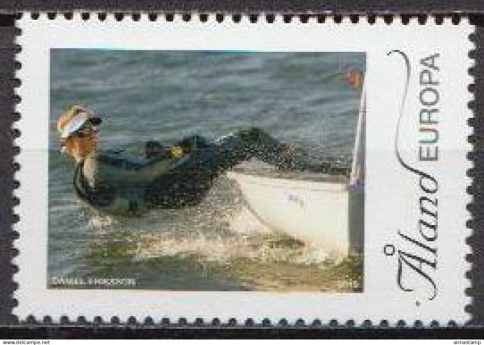 Aland MNH Stamp - Voile