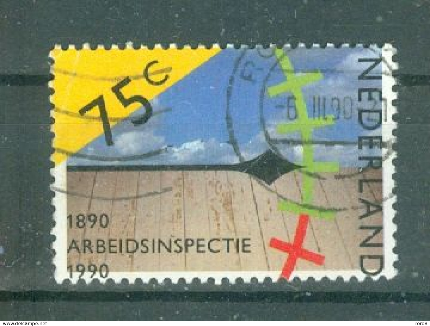 PAYS-BAS - N°1346 Oblitéré - Anniversaires. - Used Stamps