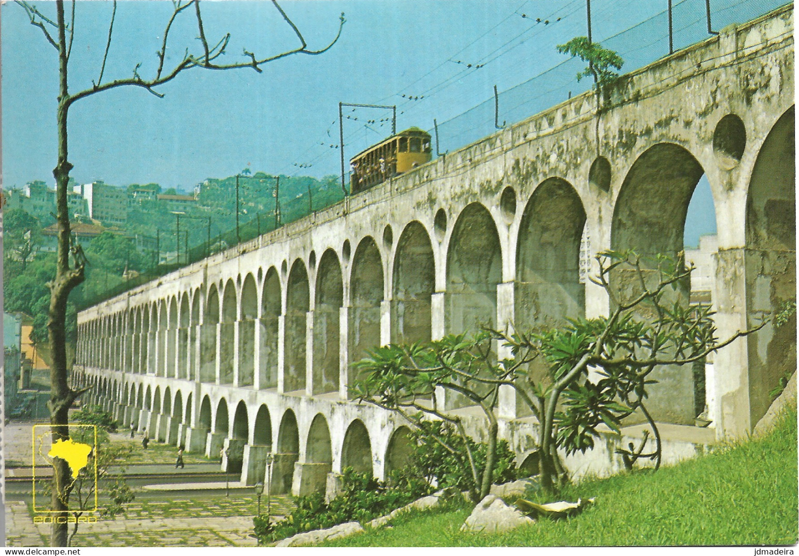 RIO DE JANEIRO Arcos Da Lapa Used Postcard - Rio De Janeiro