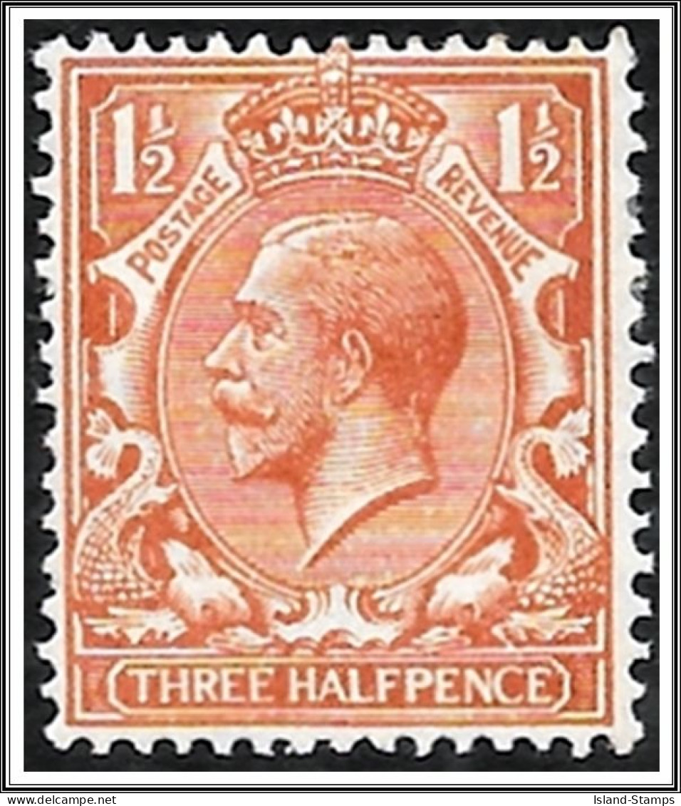 KGV 1924 SG420 1 1/2d  Light Mounted Mint Hrd2a - Ongebruikt