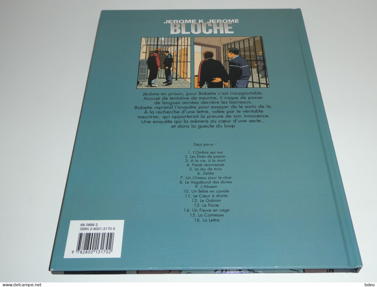EO JEROME K BLOCHE TOME 16 / TBE - Editions Originales (langue Française)