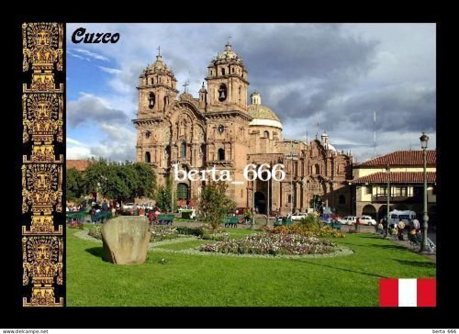 Peru Cuzco Cathedral UNESCO Cusco New Postcard - Peru