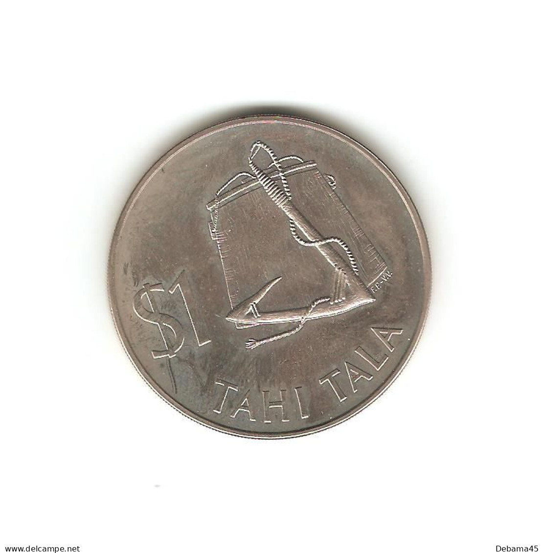 550/ TOKELAU : 1 Tala 1979 (copper-nickel - 26,70 Grammes) - Nieuw-Zeeland
