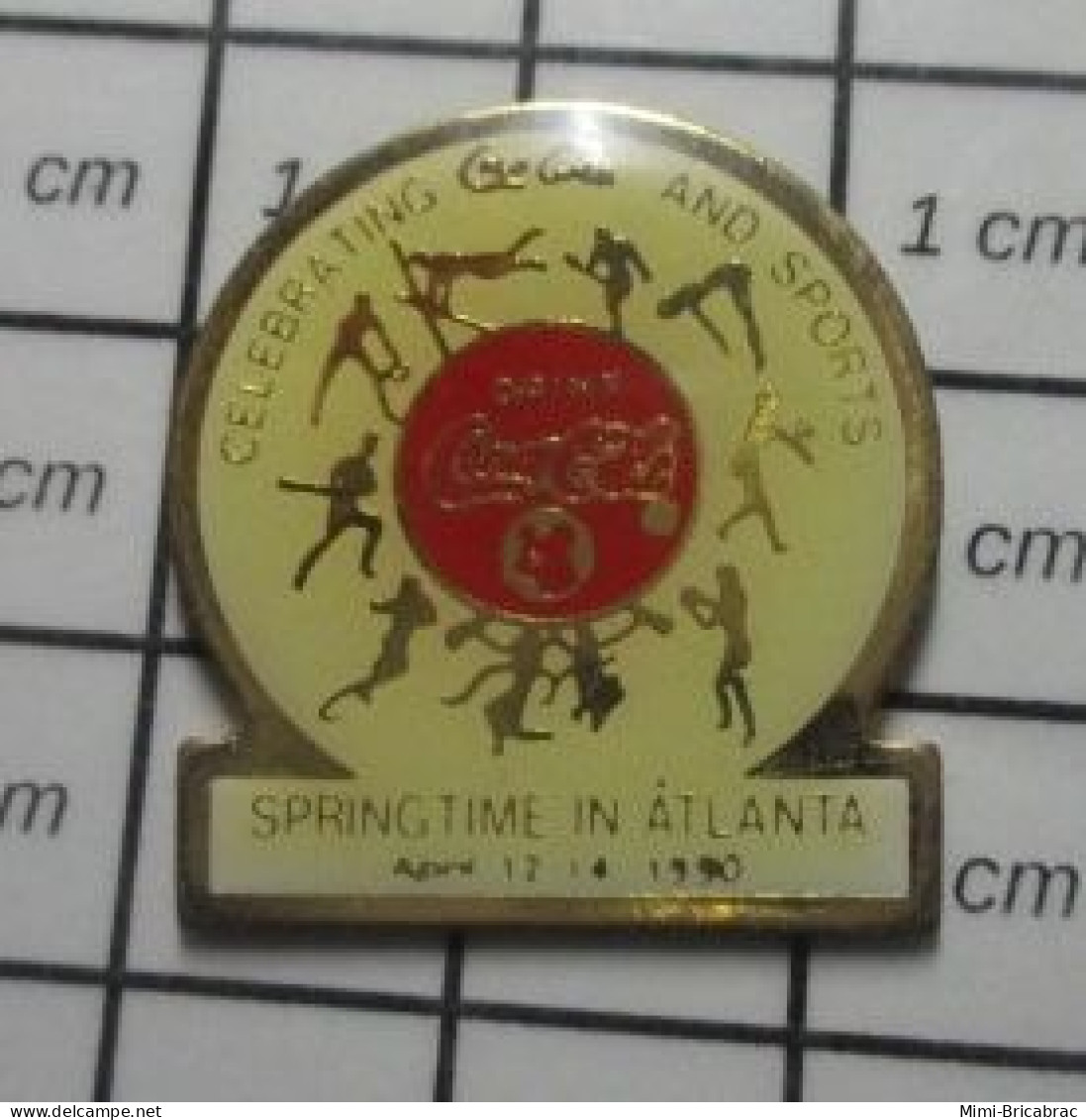 SP02 Pin's Pins / Beau Et Rare / COCA-COLA / SPRINGTIME IN ATLANTA 1990 - Marche