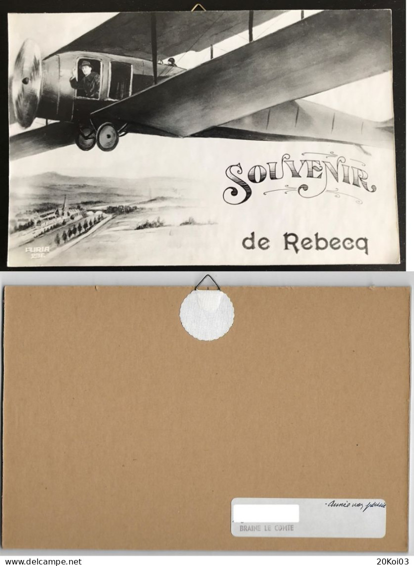 Rebecq COPIE Carte Postale +/-1900's (PHOTO L' Horizontal 23,5 Cm Et Vertical 15,5 Cm) Souvenir De Rebecq - Rebecq
