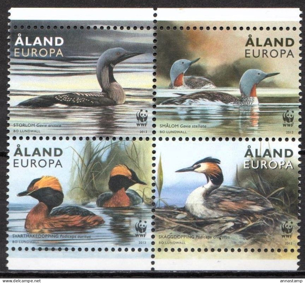 Aland MNH Set - Nuevos