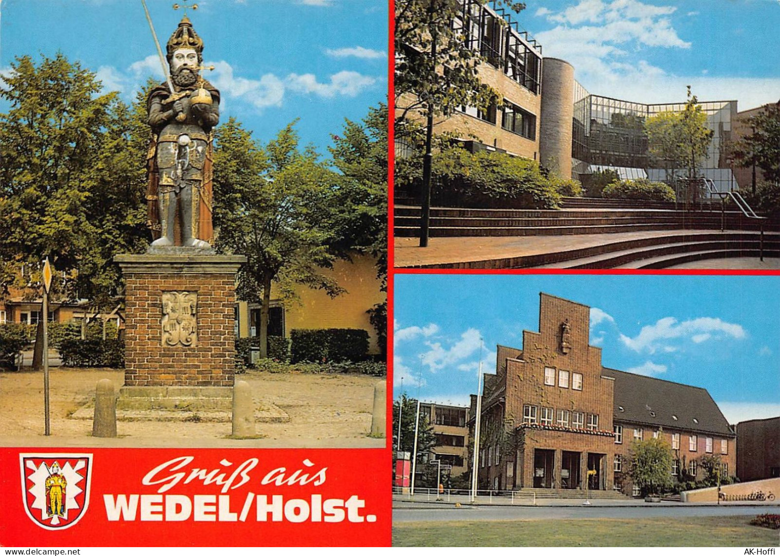 WEDEL In Holstein - Mehrbildkarte - Wedel