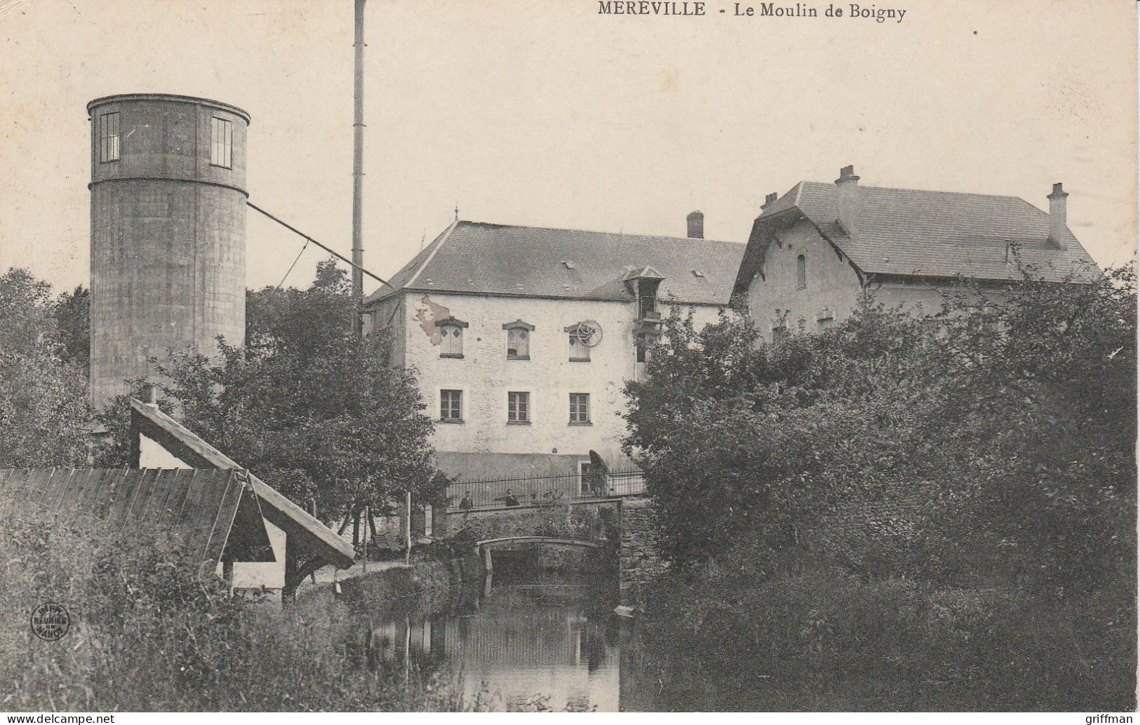 MEREVILLE LE MOULIN DE BOIGNY 1910 TBE - Mereville