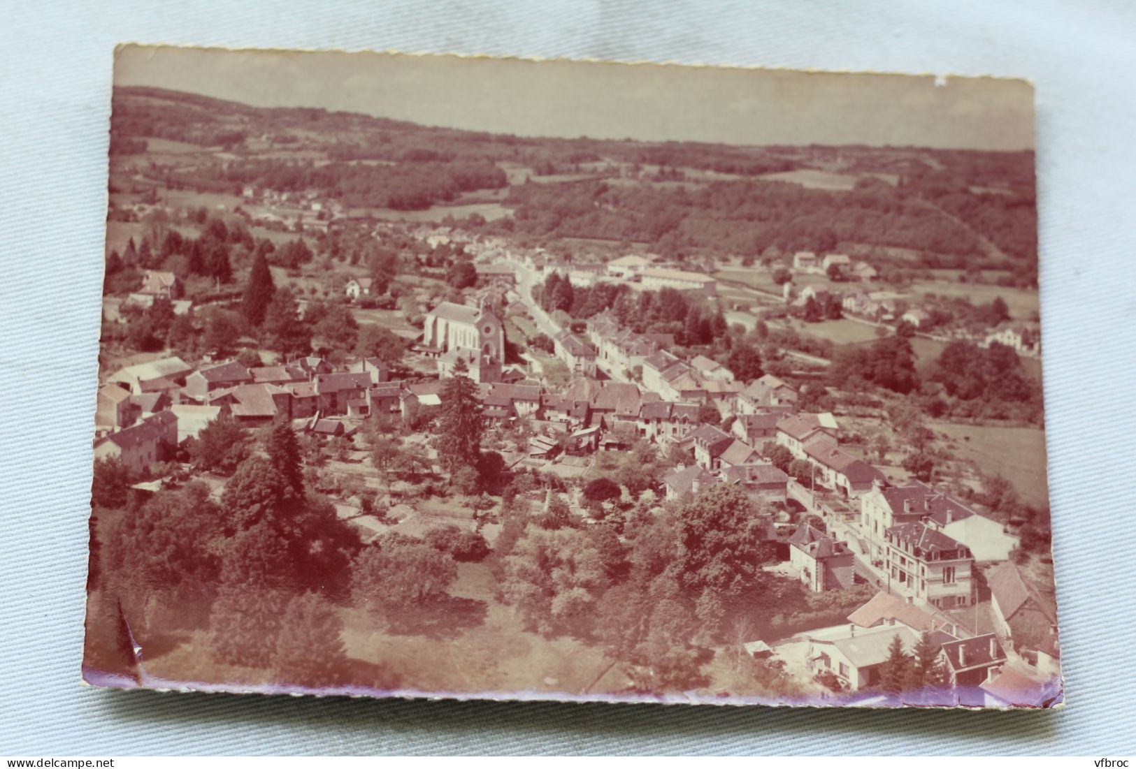 Cpm 1974, Châteauneuf La Forêt, Vue Générale Aérienne, Haute Vienne 87 - Chateauneuf La Foret