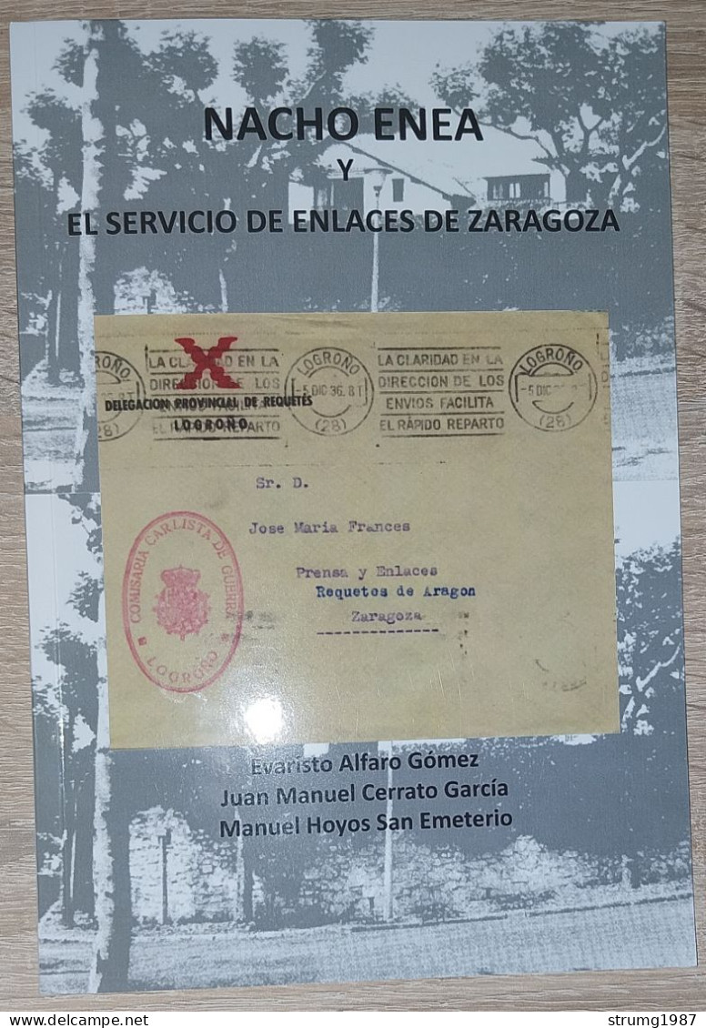 Carta Espionaje Guerra Civil/guerre Espagne - Nacho Enea - Andere & Zonder Classificatie