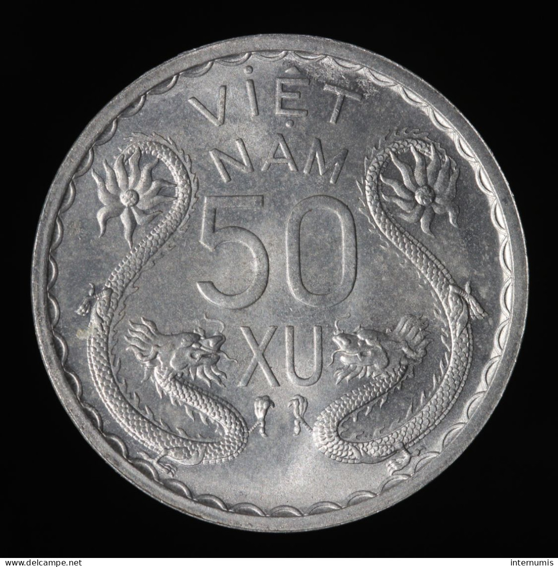  Vietnam, Bao Dai, 50 Xu, 1953, South Vietnam, Aluminium, NC (UNC),
KM#3 - Viêt-Nam