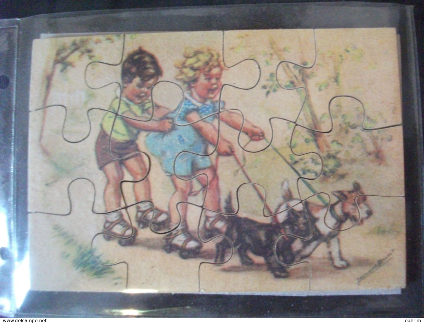 Puzzle Germaine Bouret Patins à Roulettes - Puzzles