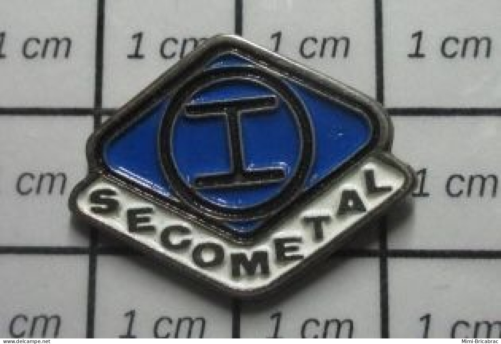 516A Pin's Pins / Beau Et Rare / MARQUES / SECOMETAL LETTRE H - Marche