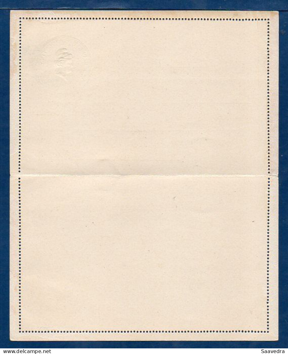 Argentina, Domestic Use, 1899 Used Postal Stationery, Puerto Madero, Dique # 1  (012) - Postal Stationery