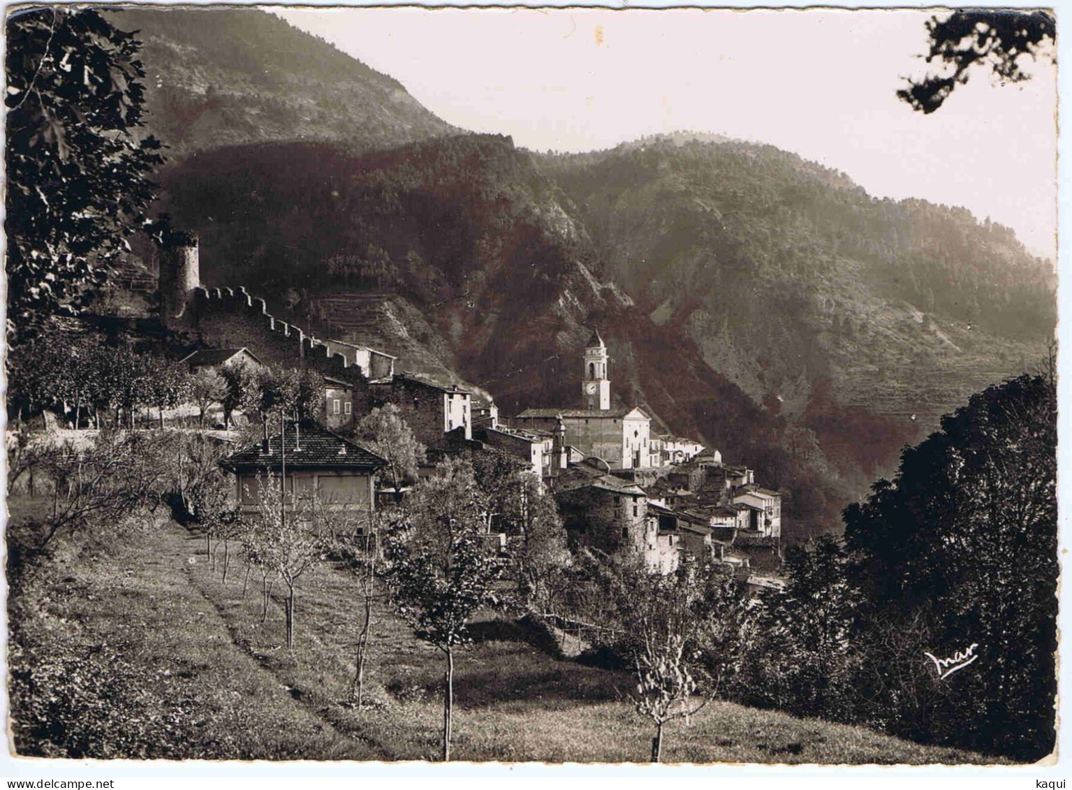 ALPES-MARITIMES -Environs De PEIRA-CAVA -Station Estivale Et De Sports D'Hiver De LUCERAM - Coll. Hôtel Faraut - N° D 54 - Lucéram