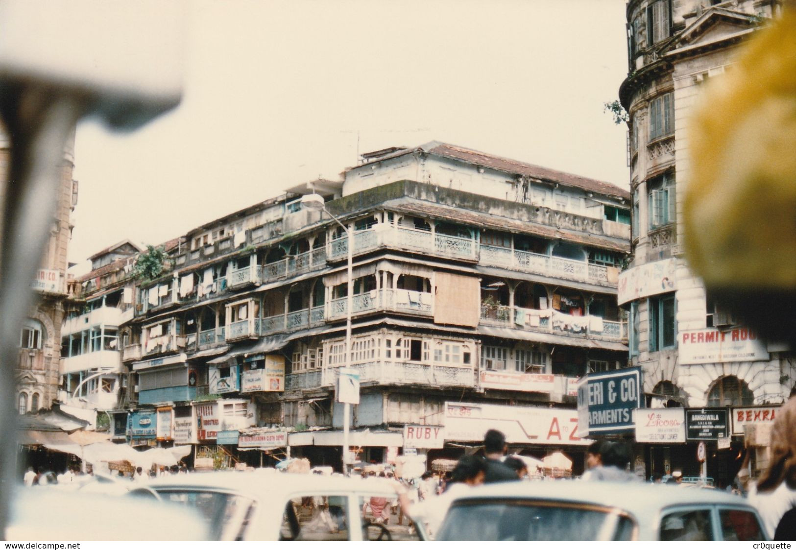 PHOTOGRAPHIES ORIGINALES / INDE - BOMBAY - MUMBAI En 1986 (lot De 31 Photos) - Asie