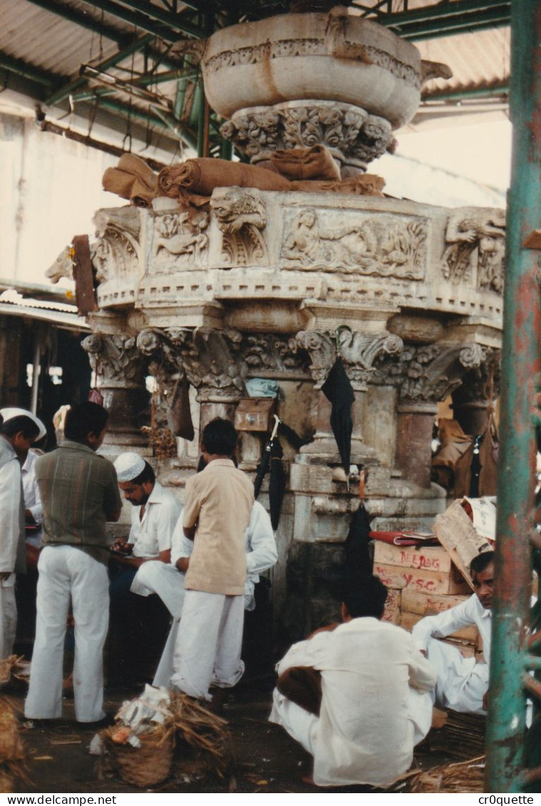 PHOTOGRAPHIES ORIGINALES / INDE - BOMBAY - MUMBAI En 1986 (lot De 31 Photos) - Asia